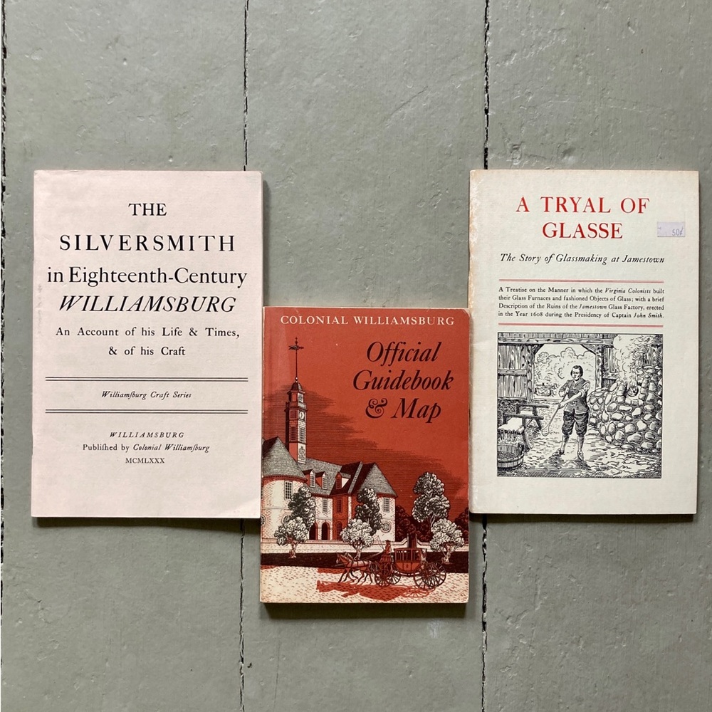 3 Virginia Arts Glassmaking at Jamestown Williamsburg Silversmith History Guide